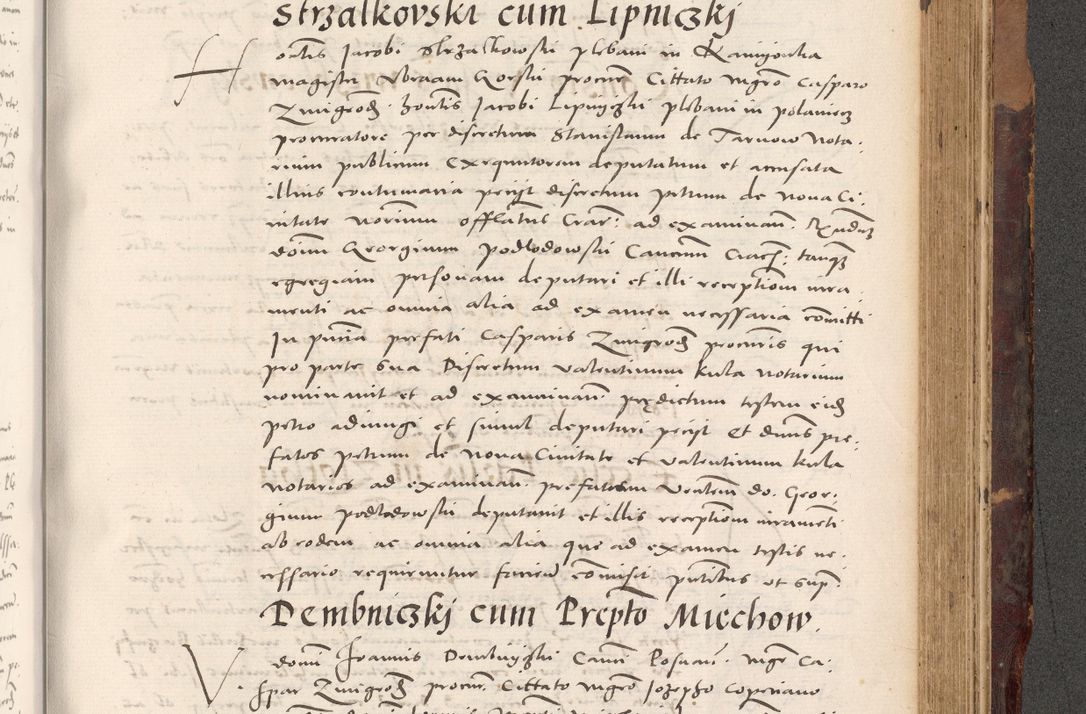 Zdjęcie nr 895 dla obiektu archiwalnego: Acta actorum causarum, sentenciarum tam diffinitivarum quam interloquutoriarum, decretorum, obligationum, quietationum et constitucionum procuratorum coram reverendo domino Bartholomeo Ganthkowski cancellario Gnesnensi, archidiacono et reverendissimi in Christo patris domini Andree Dei gratia episcopi Cracoviensis vicario in spiritualibus generali Cracoviensi ad annum Domini millesimum quingentesimum quingentesimum secundum, cuius indictio decima, pontificatus Julii pape tercii, annus tercius, foeliciter continuantur.