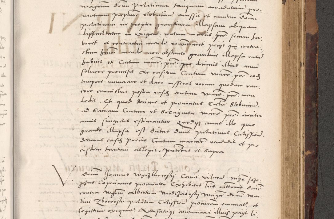 Zdjęcie nr 897 dla obiektu archiwalnego: Acta actorum causarum, sentenciarum tam diffinitivarum quam interloquutoriarum, decretorum, obligationum, quietationum et constitucionum procuratorum coram reverendo domino Bartholomeo Ganthkowski cancellario Gnesnensi, archidiacono et reverendissimi in Christo patris domini Andree Dei gratia episcopi Cracoviensis vicario in spiritualibus generali Cracoviensi ad annum Domini millesimum quingentesimum quingentesimum secundum, cuius indictio decima, pontificatus Julii pape tercii, annus tercius, foeliciter continuantur.