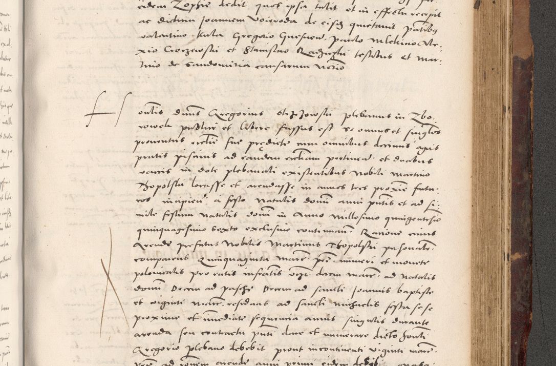Zdjęcie nr 887 dla obiektu archiwalnego: Acta actorum causarum, sentenciarum tam diffinitivarum quam interloquutoriarum, decretorum, obligationum, quietationum et constitucionum procuratorum coram reverendo domino Bartholomeo Ganthkowski cancellario Gnesnensi, archidiacono et reverendissimi in Christo patris domini Andree Dei gratia episcopi Cracoviensis vicario in spiritualibus generali Cracoviensi ad annum Domini millesimum quingentesimum quingentesimum secundum, cuius indictio decima, pontificatus Julii pape tercii, annus tercius, foeliciter continuantur.