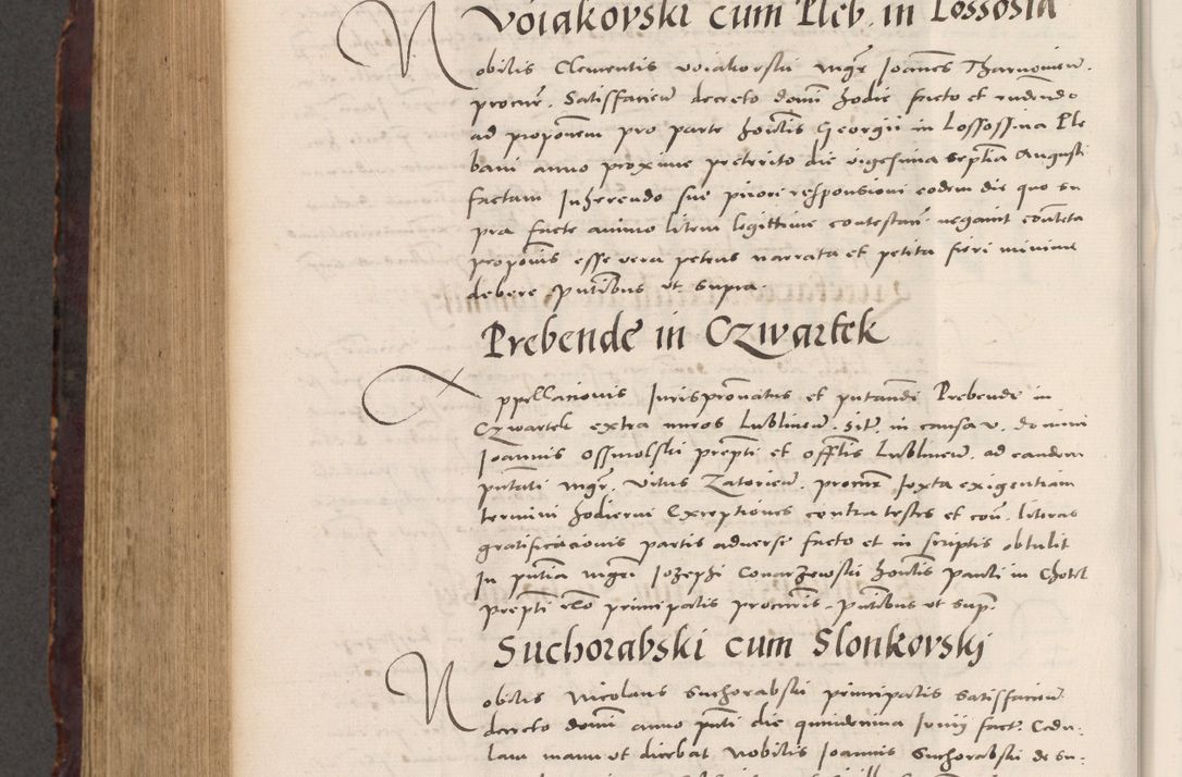 Zdjęcie nr 884 dla obiektu archiwalnego: Acta actorum causarum, sentenciarum tam diffinitivarum quam interloquutoriarum, decretorum, obligationum, quietationum et constitucionum procuratorum coram reverendo domino Bartholomeo Ganthkowski cancellario Gnesnensi, archidiacono et reverendissimi in Christo patris domini Andree Dei gratia episcopi Cracoviensis vicario in spiritualibus generali Cracoviensi ad annum Domini millesimum quingentesimum quingentesimum secundum, cuius indictio decima, pontificatus Julii pape tercii, annus tercius, foeliciter continuantur.