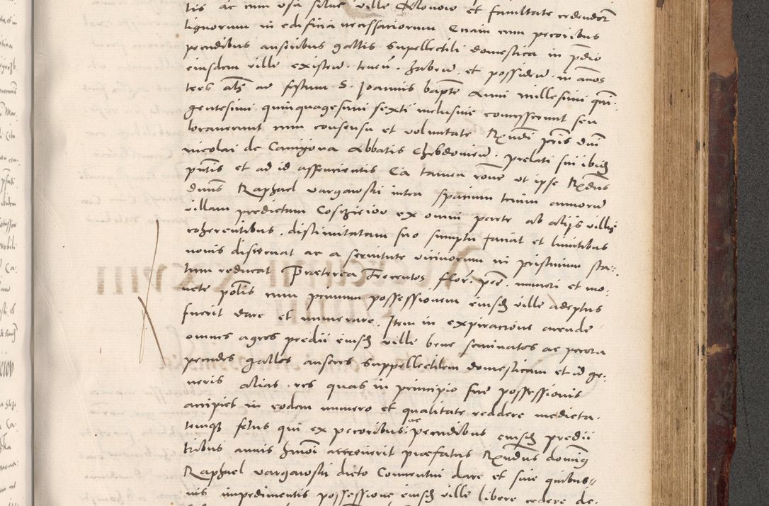 Zdjęcie nr 879 dla obiektu archiwalnego: Acta actorum causarum, sentenciarum tam diffinitivarum quam interloquutoriarum, decretorum, obligationum, quietationum et constitucionum procuratorum coram reverendo domino Bartholomeo Ganthkowski cancellario Gnesnensi, archidiacono et reverendissimi in Christo patris domini Andree Dei gratia episcopi Cracoviensis vicario in spiritualibus generali Cracoviensi ad annum Domini millesimum quingentesimum quingentesimum secundum, cuius indictio decima, pontificatus Julii pape tercii, annus tercius, foeliciter continuantur.