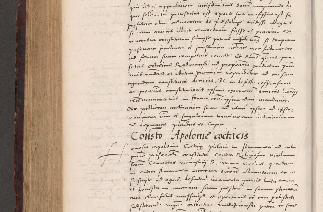 Zdjęcie nr 876 dla obiektu archiwalnego: Acta actorum causarum, sentenciarum tam diffinitivarum quam interloquutoriarum, decretorum, obligationum, quietationum et constitucionum procuratorum coram reverendo domino Bartholomeo Ganthkowski cancellario Gnesnensi, archidiacono et reverendissimi in Christo patris domini Andree Dei gratia episcopi Cracoviensis vicario in spiritualibus generali Cracoviensi ad annum Domini millesimum quingentesimum quingentesimum secundum, cuius indictio decima, pontificatus Julii pape tercii, annus tercius, foeliciter continuantur.