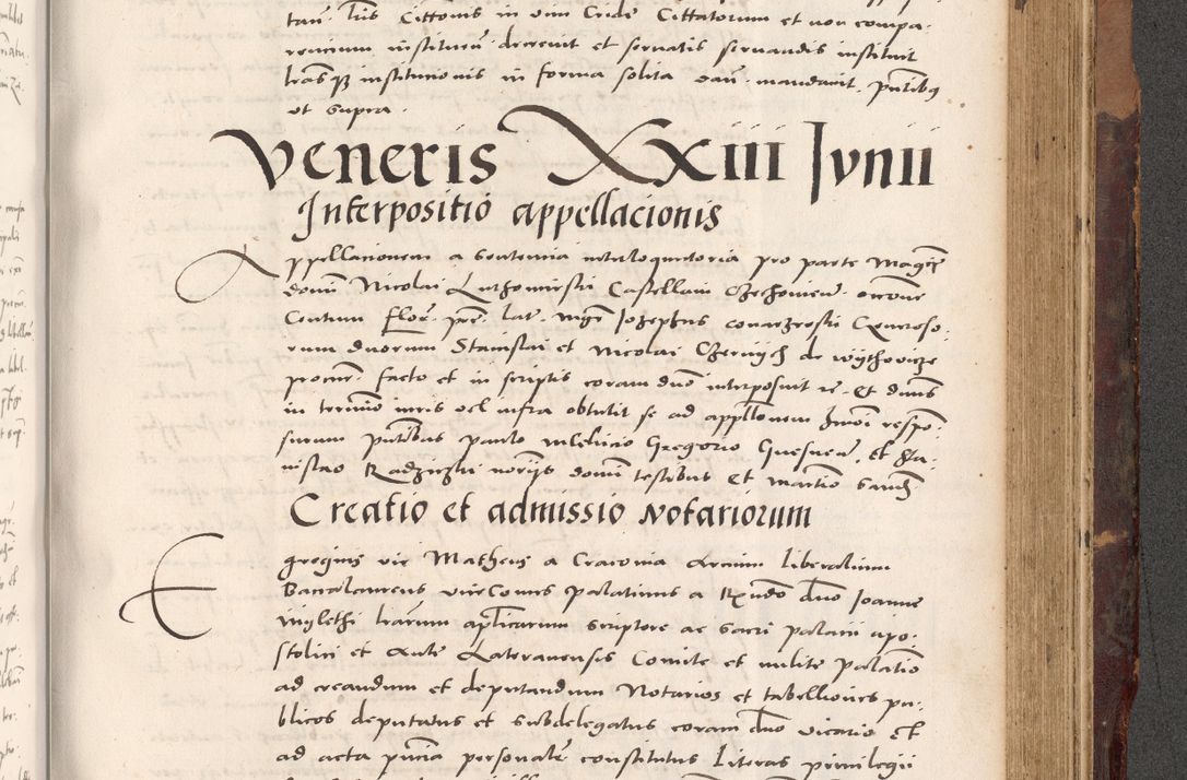 Zdjęcie nr 867 dla obiektu archiwalnego: Acta actorum causarum, sentenciarum tam diffinitivarum quam interloquutoriarum, decretorum, obligationum, quietationum et constitucionum procuratorum coram reverendo domino Bartholomeo Ganthkowski cancellario Gnesnensi, archidiacono et reverendissimi in Christo patris domini Andree Dei gratia episcopi Cracoviensis vicario in spiritualibus generali Cracoviensi ad annum Domini millesimum quingentesimum quingentesimum secundum, cuius indictio decima, pontificatus Julii pape tercii, annus tercius, foeliciter continuantur.