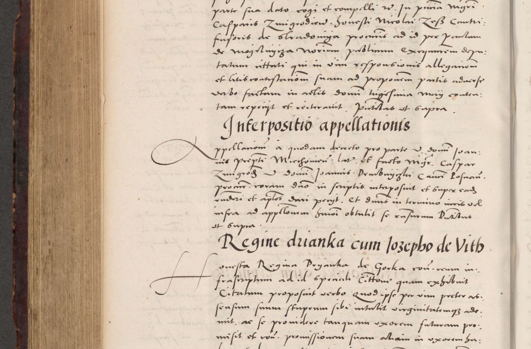 Zdjęcie nr 856 dla obiektu archiwalnego: Acta actorum causarum, sentenciarum tam diffinitivarum quam interloquutoriarum, decretorum, obligationum, quietationum et constitucionum procuratorum coram reverendo domino Bartholomeo Ganthkowski cancellario Gnesnensi, archidiacono et reverendissimi in Christo patris domini Andree Dei gratia episcopi Cracoviensis vicario in spiritualibus generali Cracoviensi ad annum Domini millesimum quingentesimum quingentesimum secundum, cuius indictio decima, pontificatus Julii pape tercii, annus tercius, foeliciter continuantur.