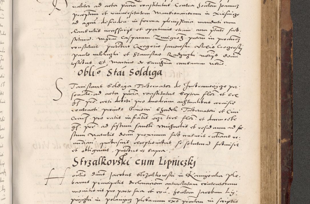 Zdjęcie nr 855 dla obiektu archiwalnego: Acta actorum causarum, sentenciarum tam diffinitivarum quam interloquutoriarum, decretorum, obligationum, quietationum et constitucionum procuratorum coram reverendo domino Bartholomeo Ganthkowski cancellario Gnesnensi, archidiacono et reverendissimi in Christo patris domini Andree Dei gratia episcopi Cracoviensis vicario in spiritualibus generali Cracoviensi ad annum Domini millesimum quingentesimum quingentesimum secundum, cuius indictio decima, pontificatus Julii pape tercii, annus tercius, foeliciter continuantur.
