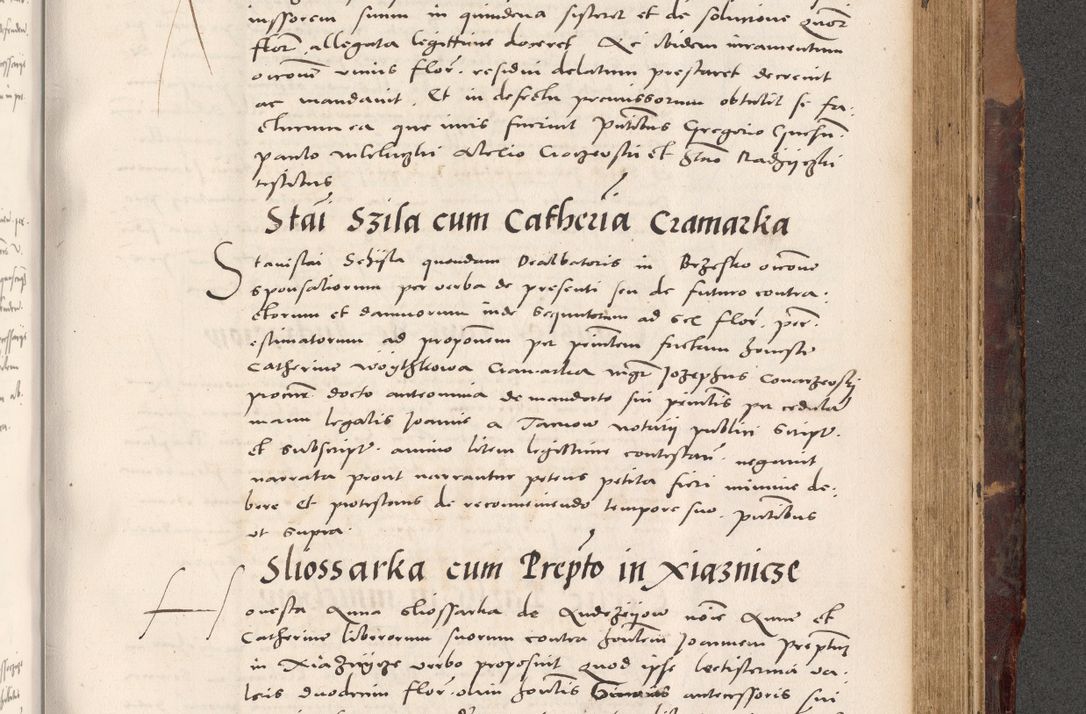 Zdjęcie nr 851 dla obiektu archiwalnego: Acta actorum causarum, sentenciarum tam diffinitivarum quam interloquutoriarum, decretorum, obligationum, quietationum et constitucionum procuratorum coram reverendo domino Bartholomeo Ganthkowski cancellario Gnesnensi, archidiacono et reverendissimi in Christo patris domini Andree Dei gratia episcopi Cracoviensis vicario in spiritualibus generali Cracoviensi ad annum Domini millesimum quingentesimum quingentesimum secundum, cuius indictio decima, pontificatus Julii pape tercii, annus tercius, foeliciter continuantur.