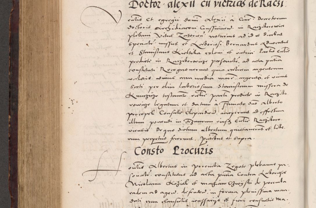 Zdjęcie nr 848 dla obiektu archiwalnego: Acta actorum causarum, sentenciarum tam diffinitivarum quam interloquutoriarum, decretorum, obligationum, quietationum et constitucionum procuratorum coram reverendo domino Bartholomeo Ganthkowski cancellario Gnesnensi, archidiacono et reverendissimi in Christo patris domini Andree Dei gratia episcopi Cracoviensis vicario in spiritualibus generali Cracoviensi ad annum Domini millesimum quingentesimum quingentesimum secundum, cuius indictio decima, pontificatus Julii pape tercii, annus tercius, foeliciter continuantur.