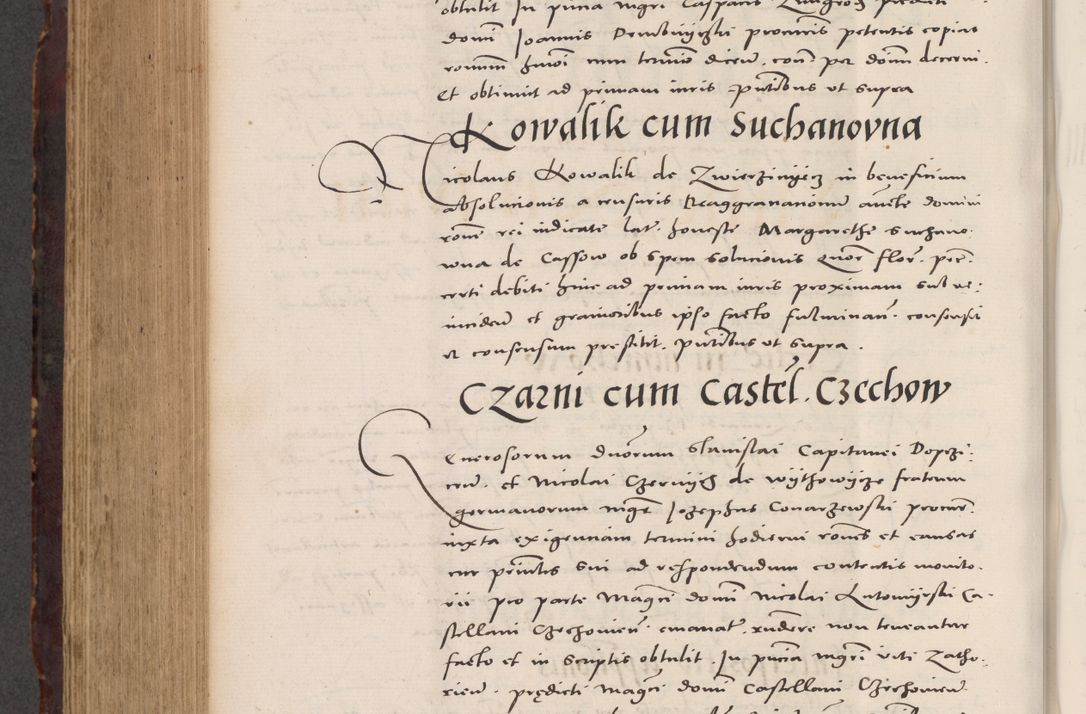 Zdjęcie nr 840 dla obiektu archiwalnego: Acta actorum causarum, sentenciarum tam diffinitivarum quam interloquutoriarum, decretorum, obligationum, quietationum et constitucionum procuratorum coram reverendo domino Bartholomeo Ganthkowski cancellario Gnesnensi, archidiacono et reverendissimi in Christo patris domini Andree Dei gratia episcopi Cracoviensis vicario in spiritualibus generali Cracoviensi ad annum Domini millesimum quingentesimum quingentesimum secundum, cuius indictio decima, pontificatus Julii pape tercii, annus tercius, foeliciter continuantur.