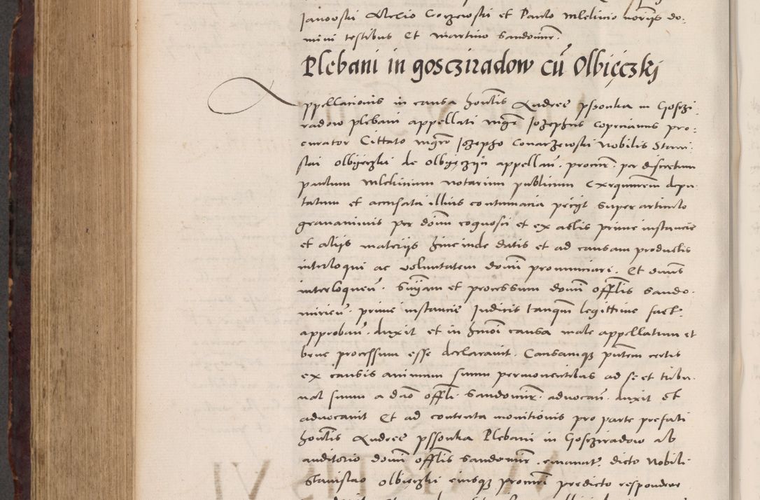 Zdjęcie nr 834 dla obiektu archiwalnego: Acta actorum causarum, sentenciarum tam diffinitivarum quam interloquutoriarum, decretorum, obligationum, quietationum et constitucionum procuratorum coram reverendo domino Bartholomeo Ganthkowski cancellario Gnesnensi, archidiacono et reverendissimi in Christo patris domini Andree Dei gratia episcopi Cracoviensis vicario in spiritualibus generali Cracoviensi ad annum Domini millesimum quingentesimum quingentesimum secundum, cuius indictio decima, pontificatus Julii pape tercii, annus tercius, foeliciter continuantur.
