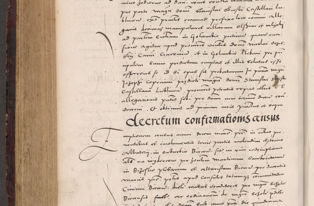 Zdjęcie nr 832 dla obiektu archiwalnego: Acta actorum causarum, sentenciarum tam diffinitivarum quam interloquutoriarum, decretorum, obligationum, quietationum et constitucionum procuratorum coram reverendo domino Bartholomeo Ganthkowski cancellario Gnesnensi, archidiacono et reverendissimi in Christo patris domini Andree Dei gratia episcopi Cracoviensis vicario in spiritualibus generali Cracoviensi ad annum Domini millesimum quingentesimum quingentesimum secundum, cuius indictio decima, pontificatus Julii pape tercii, annus tercius, foeliciter continuantur.