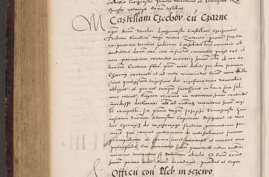 Zdjęcie nr 830 dla obiektu archiwalnego: Acta actorum causarum, sentenciarum tam diffinitivarum quam interloquutoriarum, decretorum, obligationum, quietationum et constitucionum procuratorum coram reverendo domino Bartholomeo Ganthkowski cancellario Gnesnensi, archidiacono et reverendissimi in Christo patris domini Andree Dei gratia episcopi Cracoviensis vicario in spiritualibus generali Cracoviensi ad annum Domini millesimum quingentesimum quingentesimum secundum, cuius indictio decima, pontificatus Julii pape tercii, annus tercius, foeliciter continuantur.