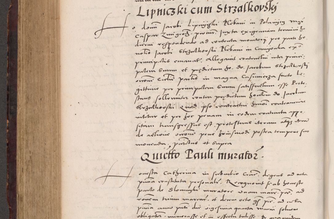 Zdjęcie nr 828 dla obiektu archiwalnego: Acta actorum causarum, sentenciarum tam diffinitivarum quam interloquutoriarum, decretorum, obligationum, quietationum et constitucionum procuratorum coram reverendo domino Bartholomeo Ganthkowski cancellario Gnesnensi, archidiacono et reverendissimi in Christo patris domini Andree Dei gratia episcopi Cracoviensis vicario in spiritualibus generali Cracoviensi ad annum Domini millesimum quingentesimum quingentesimum secundum, cuius indictio decima, pontificatus Julii pape tercii, annus tercius, foeliciter continuantur.
