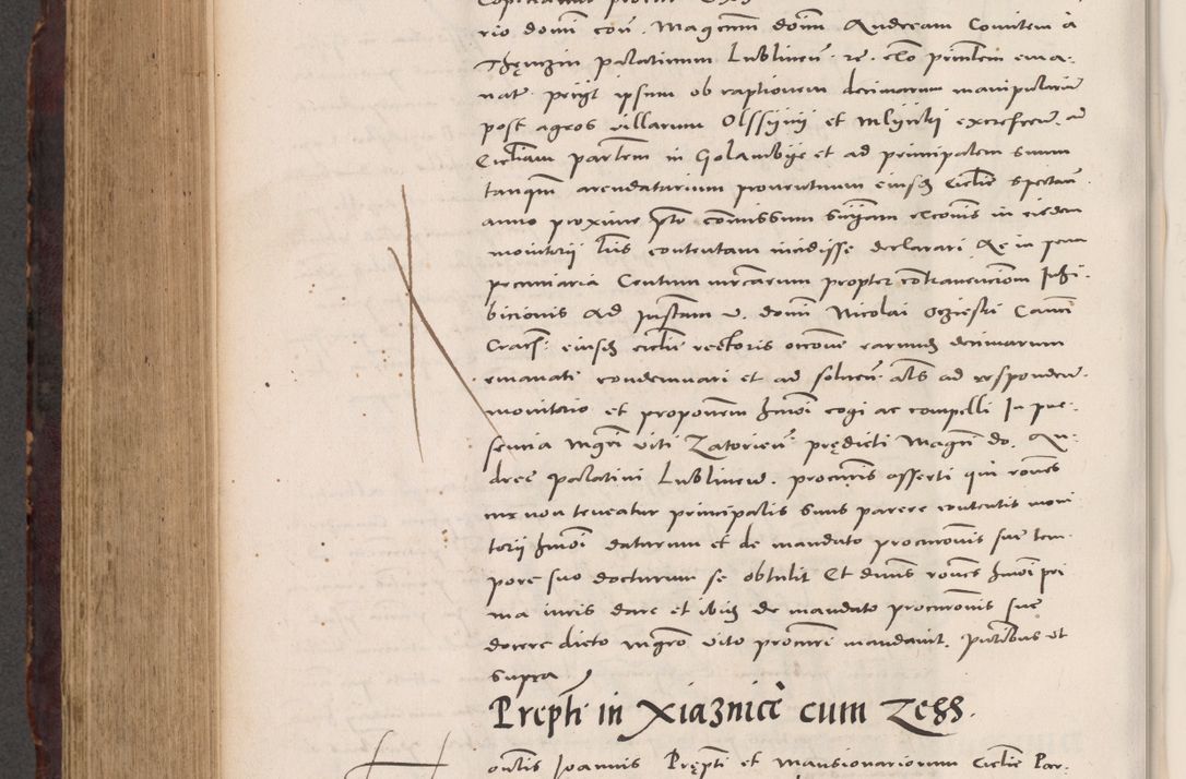 Zdjęcie nr 826 dla obiektu archiwalnego: Acta actorum causarum, sentenciarum tam diffinitivarum quam interloquutoriarum, decretorum, obligationum, quietationum et constitucionum procuratorum coram reverendo domino Bartholomeo Ganthkowski cancellario Gnesnensi, archidiacono et reverendissimi in Christo patris domini Andree Dei gratia episcopi Cracoviensis vicario in spiritualibus generali Cracoviensi ad annum Domini millesimum quingentesimum quingentesimum secundum, cuius indictio decima, pontificatus Julii pape tercii, annus tercius, foeliciter continuantur.