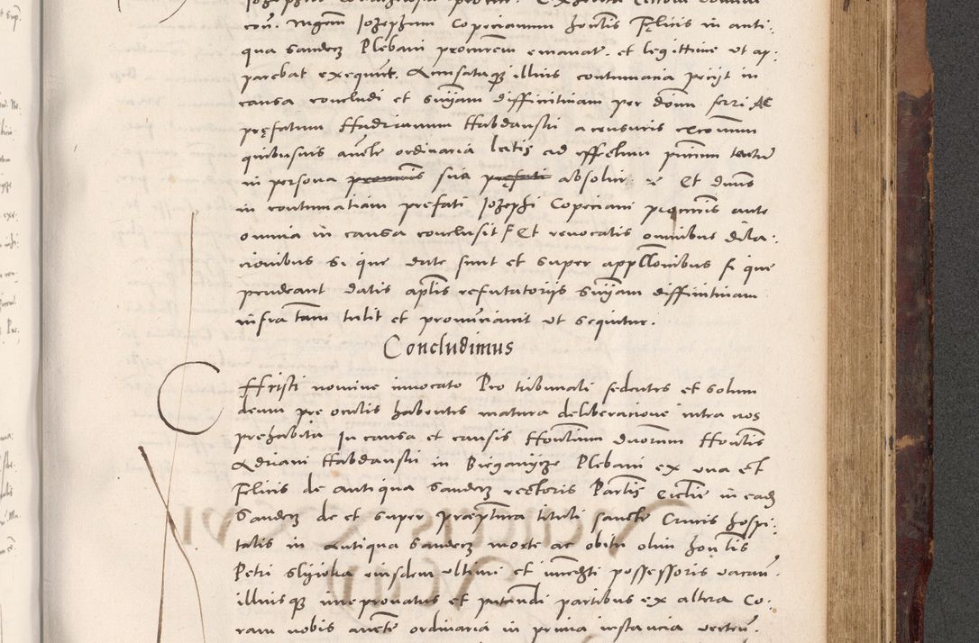 Zdjęcie nr 817 dla obiektu archiwalnego: Acta actorum causarum, sentenciarum tam diffinitivarum quam interloquutoriarum, decretorum, obligationum, quietationum et constitucionum procuratorum coram reverendo domino Bartholomeo Ganthkowski cancellario Gnesnensi, archidiacono et reverendissimi in Christo patris domini Andree Dei gratia episcopi Cracoviensis vicario in spiritualibus generali Cracoviensi ad annum Domini millesimum quingentesimum quingentesimum secundum, cuius indictio decima, pontificatus Julii pape tercii, annus tercius, foeliciter continuantur.