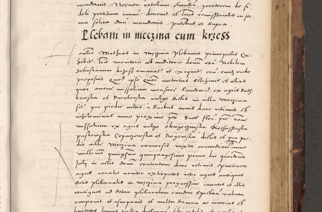 Zdjęcie nr 805 dla obiektu archiwalnego: Acta actorum causarum, sentenciarum tam diffinitivarum quam interloquutoriarum, decretorum, obligationum, quietationum et constitucionum procuratorum coram reverendo domino Bartholomeo Ganthkowski cancellario Gnesnensi, archidiacono et reverendissimi in Christo patris domini Andree Dei gratia episcopi Cracoviensis vicario in spiritualibus generali Cracoviensi ad annum Domini millesimum quingentesimum quingentesimum secundum, cuius indictio decima, pontificatus Julii pape tercii, annus tercius, foeliciter continuantur.