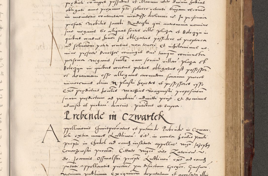 Zdjęcie nr 807 dla obiektu archiwalnego: Acta actorum causarum, sentenciarum tam diffinitivarum quam interloquutoriarum, decretorum, obligationum, quietationum et constitucionum procuratorum coram reverendo domino Bartholomeo Ganthkowski cancellario Gnesnensi, archidiacono et reverendissimi in Christo patris domini Andree Dei gratia episcopi Cracoviensis vicario in spiritualibus generali Cracoviensi ad annum Domini millesimum quingentesimum quingentesimum secundum, cuius indictio decima, pontificatus Julii pape tercii, annus tercius, foeliciter continuantur.