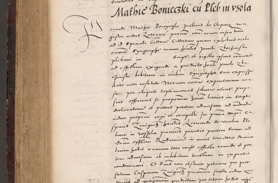 Zdjęcie nr 800 dla obiektu archiwalnego: Acta actorum causarum, sentenciarum tam diffinitivarum quam interloquutoriarum, decretorum, obligationum, quietationum et constitucionum procuratorum coram reverendo domino Bartholomeo Ganthkowski cancellario Gnesnensi, archidiacono et reverendissimi in Christo patris domini Andree Dei gratia episcopi Cracoviensis vicario in spiritualibus generali Cracoviensi ad annum Domini millesimum quingentesimum quingentesimum secundum, cuius indictio decima, pontificatus Julii pape tercii, annus tercius, foeliciter continuantur.
