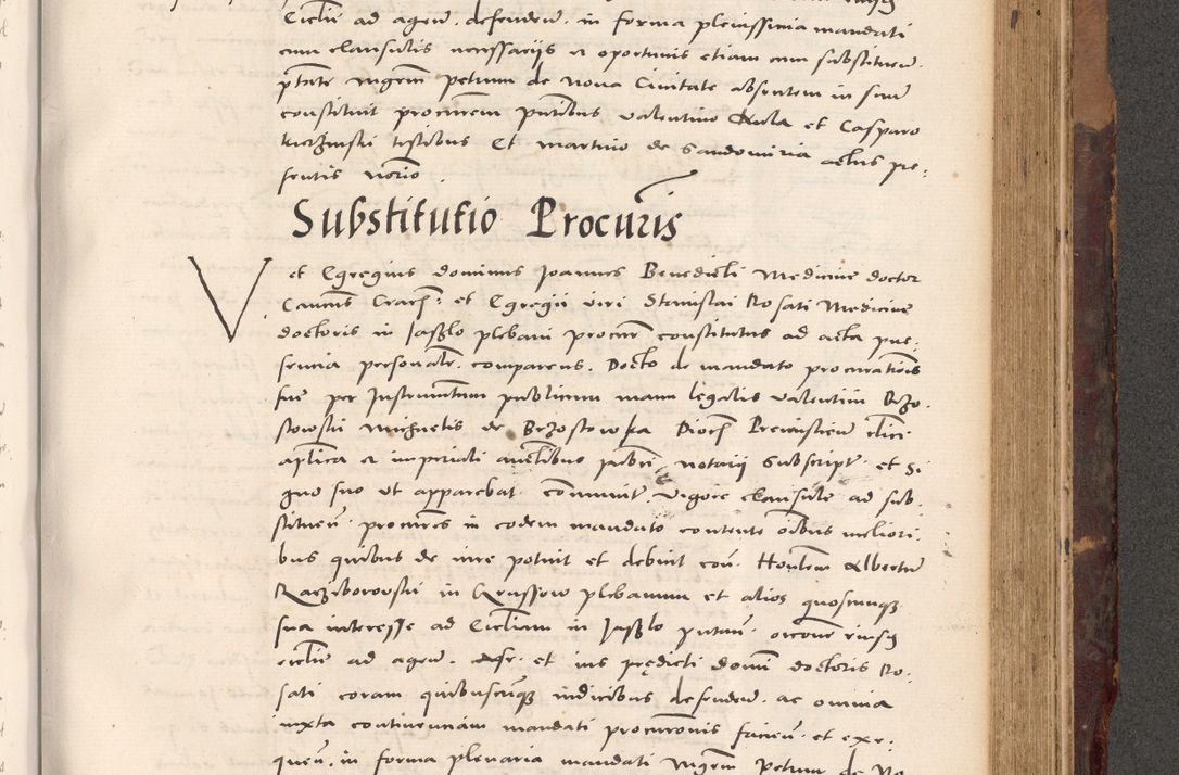 Zdjęcie nr 797 dla obiektu archiwalnego: Acta actorum causarum, sentenciarum tam diffinitivarum quam interloquutoriarum, decretorum, obligationum, quietationum et constitucionum procuratorum coram reverendo domino Bartholomeo Ganthkowski cancellario Gnesnensi, archidiacono et reverendissimi in Christo patris domini Andree Dei gratia episcopi Cracoviensis vicario in spiritualibus generali Cracoviensi ad annum Domini millesimum quingentesimum quingentesimum secundum, cuius indictio decima, pontificatus Julii pape tercii, annus tercius, foeliciter continuantur.