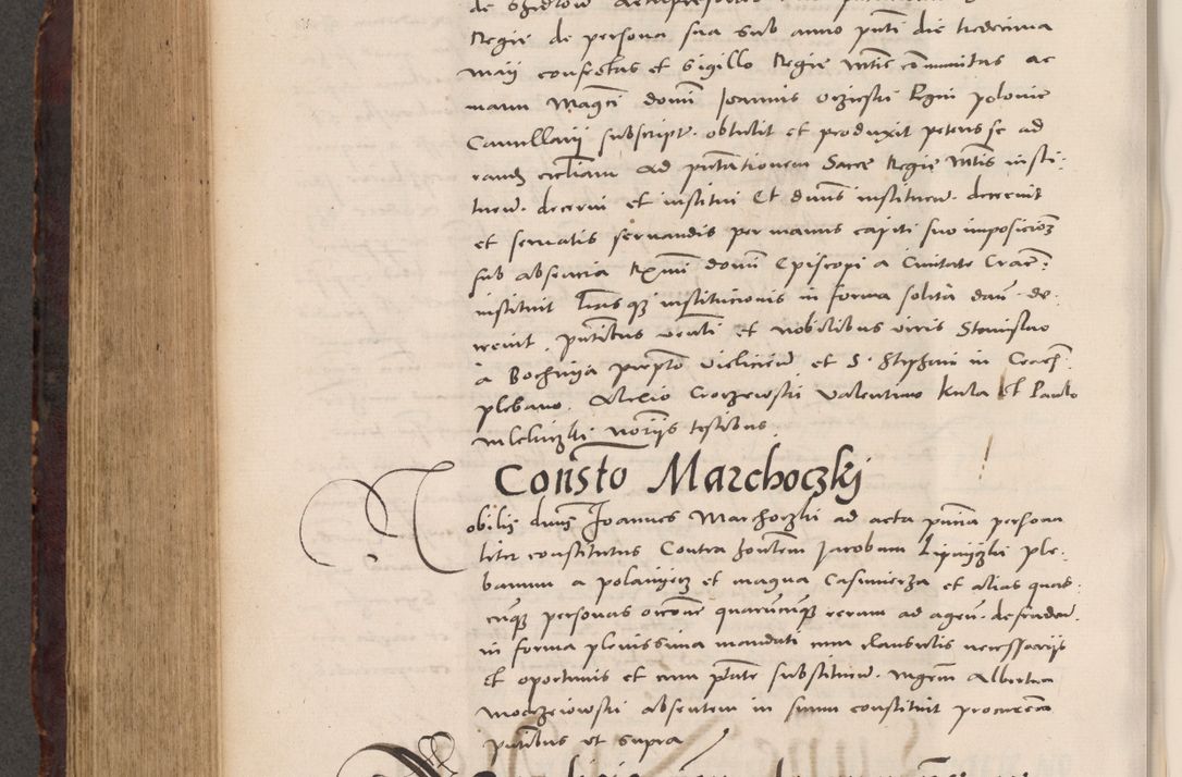 Zdjęcie nr 786 dla obiektu archiwalnego: Acta actorum causarum, sentenciarum tam diffinitivarum quam interloquutoriarum, decretorum, obligationum, quietationum et constitucionum procuratorum coram reverendo domino Bartholomeo Ganthkowski cancellario Gnesnensi, archidiacono et reverendissimi in Christo patris domini Andree Dei gratia episcopi Cracoviensis vicario in spiritualibus generali Cracoviensi ad annum Domini millesimum quingentesimum quingentesimum secundum, cuius indictio decima, pontificatus Julii pape tercii, annus tercius, foeliciter continuantur.