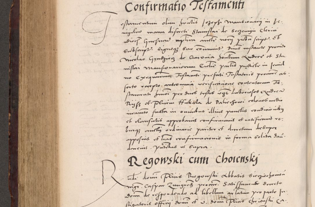 Zdjęcie nr 782 dla obiektu archiwalnego: Acta actorum causarum, sentenciarum tam diffinitivarum quam interloquutoriarum, decretorum, obligationum, quietationum et constitucionum procuratorum coram reverendo domino Bartholomeo Ganthkowski cancellario Gnesnensi, archidiacono et reverendissimi in Christo patris domini Andree Dei gratia episcopi Cracoviensis vicario in spiritualibus generali Cracoviensi ad annum Domini millesimum quingentesimum quingentesimum secundum, cuius indictio decima, pontificatus Julii pape tercii, annus tercius, foeliciter continuantur.