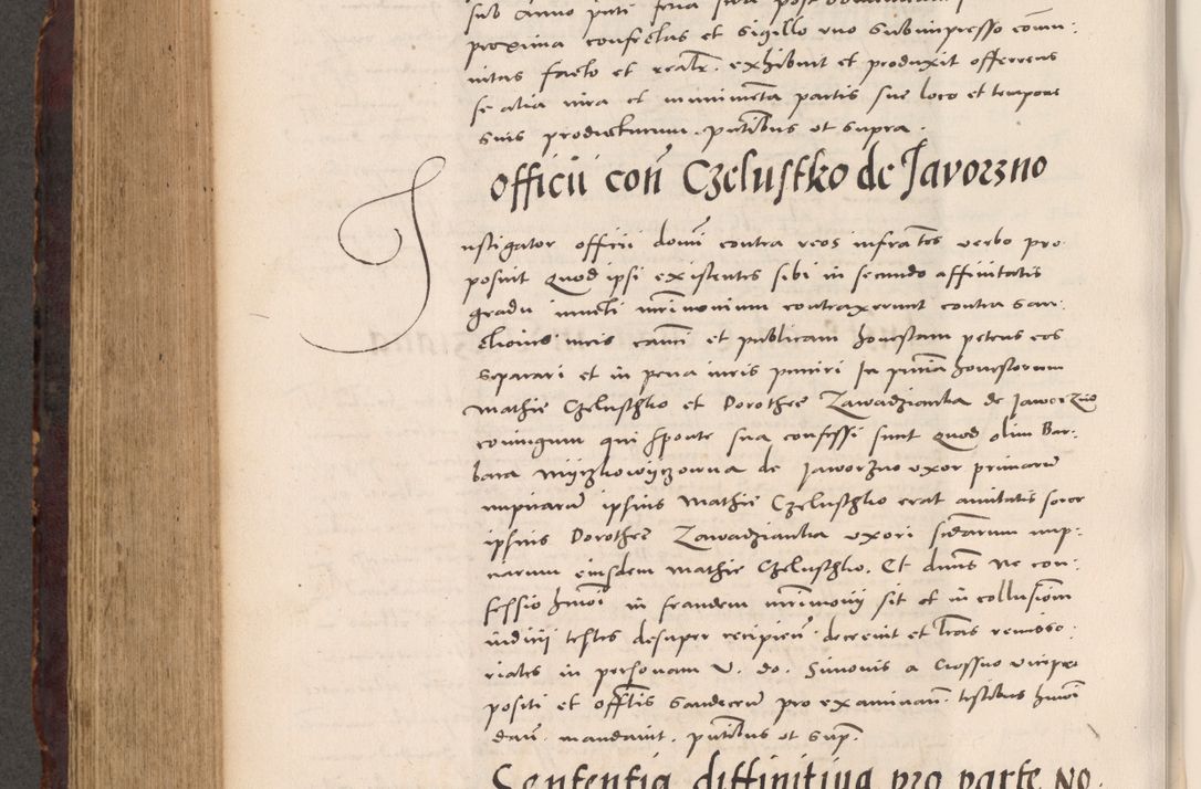 Zdjęcie nr 784 dla obiektu archiwalnego: Acta actorum causarum, sentenciarum tam diffinitivarum quam interloquutoriarum, decretorum, obligationum, quietationum et constitucionum procuratorum coram reverendo domino Bartholomeo Ganthkowski cancellario Gnesnensi, archidiacono et reverendissimi in Christo patris domini Andree Dei gratia episcopi Cracoviensis vicario in spiritualibus generali Cracoviensi ad annum Domini millesimum quingentesimum quingentesimum secundum, cuius indictio decima, pontificatus Julii pape tercii, annus tercius, foeliciter continuantur.
