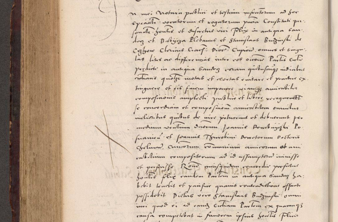 Zdjęcie nr 776 dla obiektu archiwalnego: Acta actorum causarum, sentenciarum tam diffinitivarum quam interloquutoriarum, decretorum, obligationum, quietationum et constitucionum procuratorum coram reverendo domino Bartholomeo Ganthkowski cancellario Gnesnensi, archidiacono et reverendissimi in Christo patris domini Andree Dei gratia episcopi Cracoviensis vicario in spiritualibus generali Cracoviensi ad annum Domini millesimum quingentesimum quingentesimum secundum, cuius indictio decima, pontificatus Julii pape tercii, annus tercius, foeliciter continuantur.