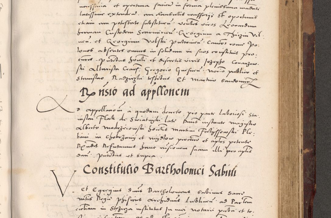 Zdjęcie nr 775 dla obiektu archiwalnego: Acta actorum causarum, sentenciarum tam diffinitivarum quam interloquutoriarum, decretorum, obligationum, quietationum et constitucionum procuratorum coram reverendo domino Bartholomeo Ganthkowski cancellario Gnesnensi, archidiacono et reverendissimi in Christo patris domini Andree Dei gratia episcopi Cracoviensis vicario in spiritualibus generali Cracoviensi ad annum Domini millesimum quingentesimum quingentesimum secundum, cuius indictio decima, pontificatus Julii pape tercii, annus tercius, foeliciter continuantur.