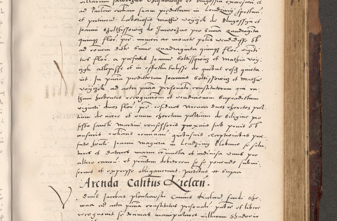 Zdjęcie nr 771 dla obiektu archiwalnego: Acta actorum causarum, sentenciarum tam diffinitivarum quam interloquutoriarum, decretorum, obligationum, quietationum et constitucionum procuratorum coram reverendo domino Bartholomeo Ganthkowski cancellario Gnesnensi, archidiacono et reverendissimi in Christo patris domini Andree Dei gratia episcopi Cracoviensis vicario in spiritualibus generali Cracoviensi ad annum Domini millesimum quingentesimum quingentesimum secundum, cuius indictio decima, pontificatus Julii pape tercii, annus tercius, foeliciter continuantur.