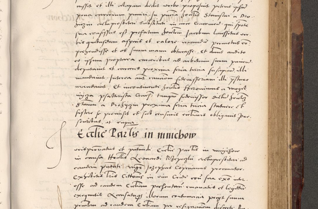 Zdjęcie nr 767 dla obiektu archiwalnego: Acta actorum causarum, sentenciarum tam diffinitivarum quam interloquutoriarum, decretorum, obligationum, quietationum et constitucionum procuratorum coram reverendo domino Bartholomeo Ganthkowski cancellario Gnesnensi, archidiacono et reverendissimi in Christo patris domini Andree Dei gratia episcopi Cracoviensis vicario in spiritualibus generali Cracoviensi ad annum Domini millesimum quingentesimum quingentesimum secundum, cuius indictio decima, pontificatus Julii pape tercii, annus tercius, foeliciter continuantur.