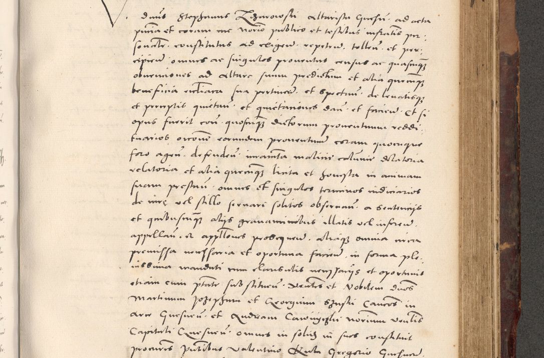 Zdjęcie nr 763 dla obiektu archiwalnego: Acta actorum causarum, sentenciarum tam diffinitivarum quam interloquutoriarum, decretorum, obligationum, quietationum et constitucionum procuratorum coram reverendo domino Bartholomeo Ganthkowski cancellario Gnesnensi, archidiacono et reverendissimi in Christo patris domini Andree Dei gratia episcopi Cracoviensis vicario in spiritualibus generali Cracoviensi ad annum Domini millesimum quingentesimum quingentesimum secundum, cuius indictio decima, pontificatus Julii pape tercii, annus tercius, foeliciter continuantur.