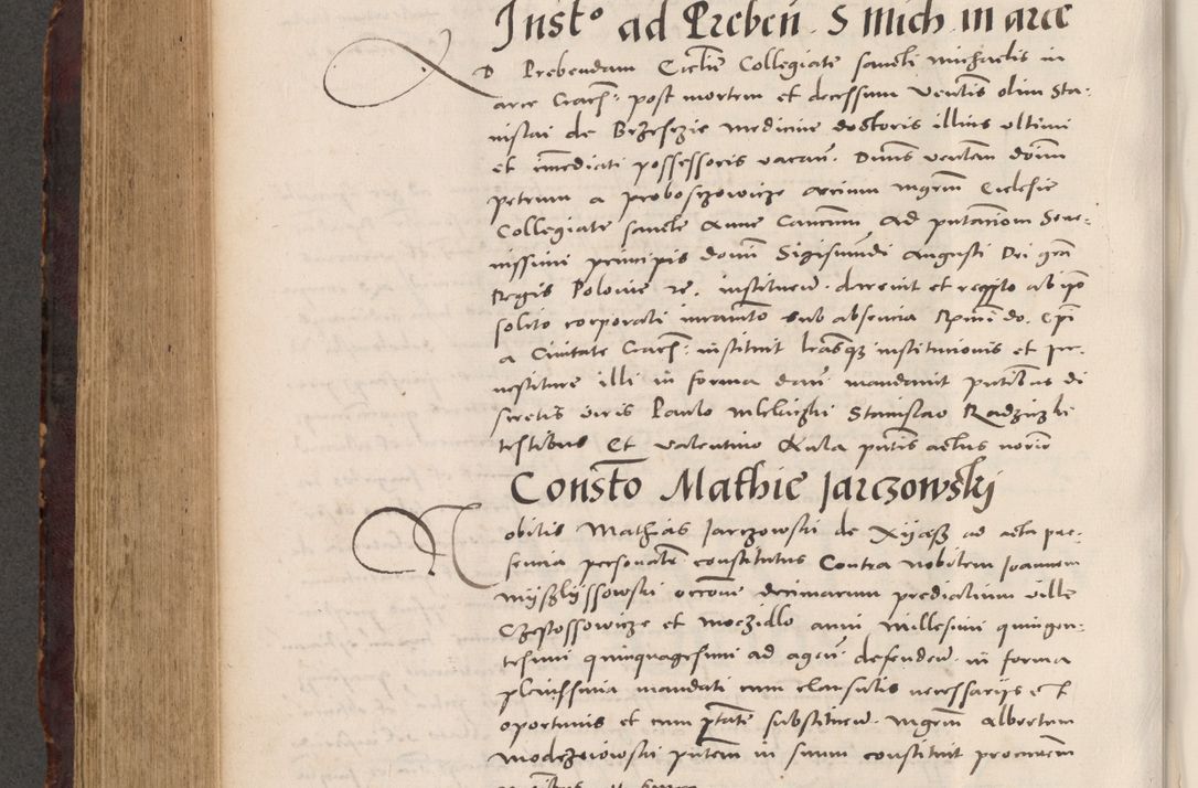 Zdjęcie nr 750 dla obiektu archiwalnego: Acta actorum causarum, sentenciarum tam diffinitivarum quam interloquutoriarum, decretorum, obligationum, quietationum et constitucionum procuratorum coram reverendo domino Bartholomeo Ganthkowski cancellario Gnesnensi, archidiacono et reverendissimi in Christo patris domini Andree Dei gratia episcopi Cracoviensis vicario in spiritualibus generali Cracoviensi ad annum Domini millesimum quingentesimum quingentesimum secundum, cuius indictio decima, pontificatus Julii pape tercii, annus tercius, foeliciter continuantur.