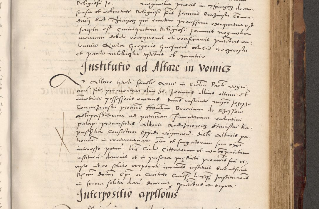 Zdjęcie nr 751 dla obiektu archiwalnego: Acta actorum causarum, sentenciarum tam diffinitivarum quam interloquutoriarum, decretorum, obligationum, quietationum et constitucionum procuratorum coram reverendo domino Bartholomeo Ganthkowski cancellario Gnesnensi, archidiacono et reverendissimi in Christo patris domini Andree Dei gratia episcopi Cracoviensis vicario in spiritualibus generali Cracoviensi ad annum Domini millesimum quingentesimum quingentesimum secundum, cuius indictio decima, pontificatus Julii pape tercii, annus tercius, foeliciter continuantur.
