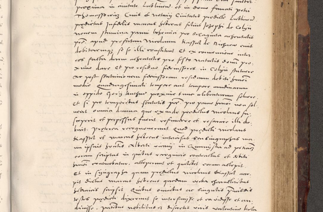 Zdjęcie nr 745 dla obiektu archiwalnego: Acta actorum causarum, sentenciarum tam diffinitivarum quam interloquutoriarum, decretorum, obligationum, quietationum et constitucionum procuratorum coram reverendo domino Bartholomeo Ganthkowski cancellario Gnesnensi, archidiacono et reverendissimi in Christo patris domini Andree Dei gratia episcopi Cracoviensis vicario in spiritualibus generali Cracoviensi ad annum Domini millesimum quingentesimum quingentesimum secundum, cuius indictio decima, pontificatus Julii pape tercii, annus tercius, foeliciter continuantur.