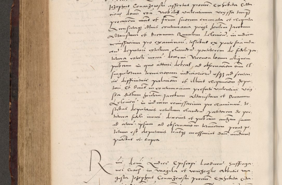 Zdjęcie nr 740 dla obiektu archiwalnego: Acta actorum causarum, sentenciarum tam diffinitivarum quam interloquutoriarum, decretorum, obligationum, quietationum et constitucionum procuratorum coram reverendo domino Bartholomeo Ganthkowski cancellario Gnesnensi, archidiacono et reverendissimi in Christo patris domini Andree Dei gratia episcopi Cracoviensis vicario in spiritualibus generali Cracoviensi ad annum Domini millesimum quingentesimum quingentesimum secundum, cuius indictio decima, pontificatus Julii pape tercii, annus tercius, foeliciter continuantur.