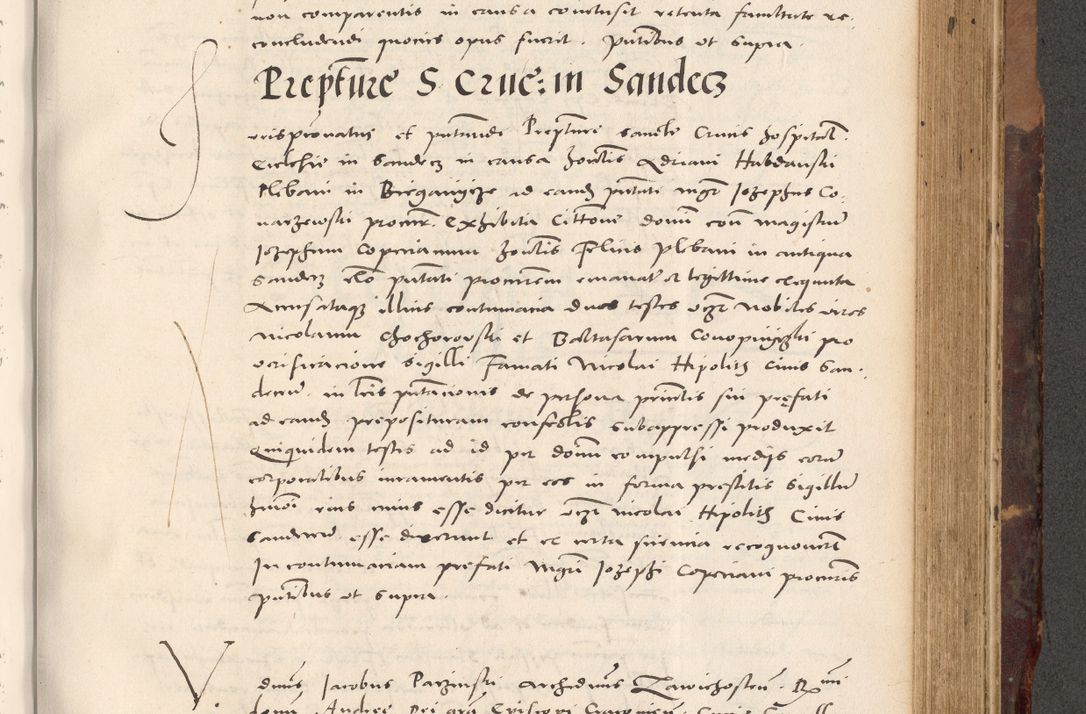 Zdjęcie nr 741 dla obiektu archiwalnego: Acta actorum causarum, sentenciarum tam diffinitivarum quam interloquutoriarum, decretorum, obligationum, quietationum et constitucionum procuratorum coram reverendo domino Bartholomeo Ganthkowski cancellario Gnesnensi, archidiacono et reverendissimi in Christo patris domini Andree Dei gratia episcopi Cracoviensis vicario in spiritualibus generali Cracoviensi ad annum Domini millesimum quingentesimum quingentesimum secundum, cuius indictio decima, pontificatus Julii pape tercii, annus tercius, foeliciter continuantur.