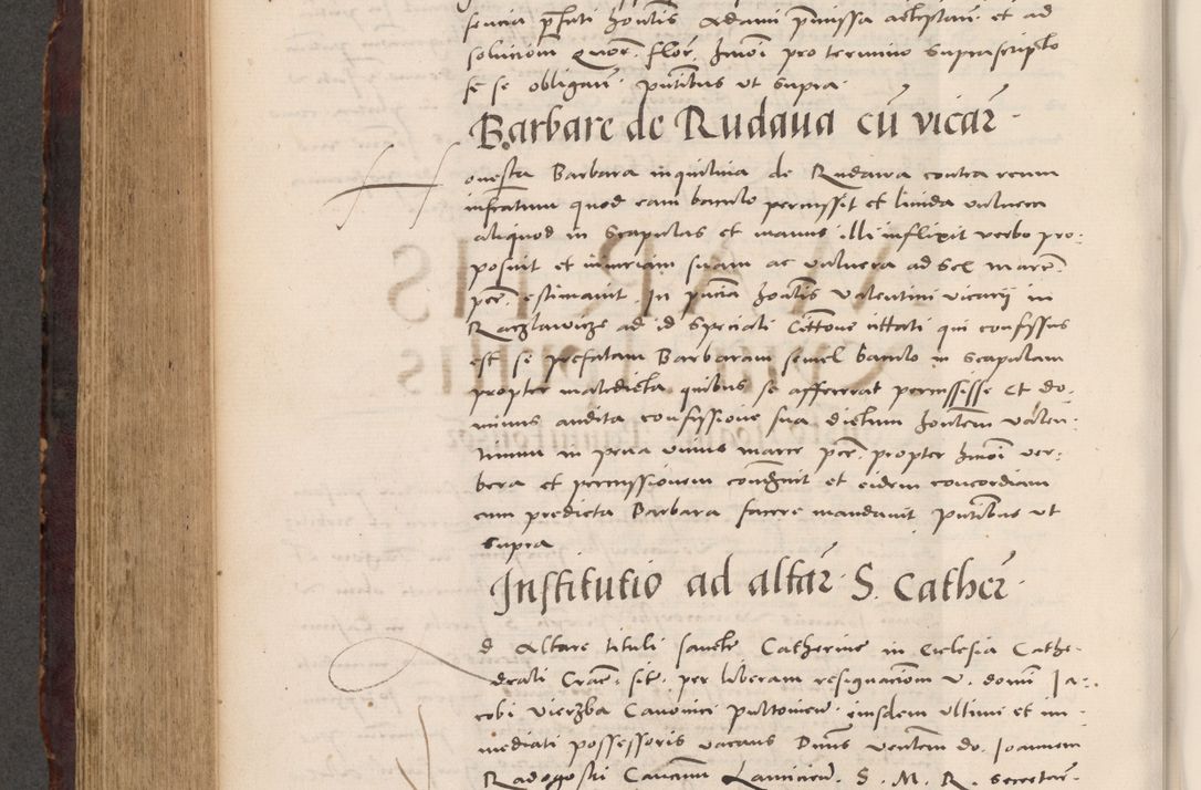 Zdjęcie nr 738 dla obiektu archiwalnego: Acta actorum causarum, sentenciarum tam diffinitivarum quam interloquutoriarum, decretorum, obligationum, quietationum et constitucionum procuratorum coram reverendo domino Bartholomeo Ganthkowski cancellario Gnesnensi, archidiacono et reverendissimi in Christo patris domini Andree Dei gratia episcopi Cracoviensis vicario in spiritualibus generali Cracoviensi ad annum Domini millesimum quingentesimum quingentesimum secundum, cuius indictio decima, pontificatus Julii pape tercii, annus tercius, foeliciter continuantur.