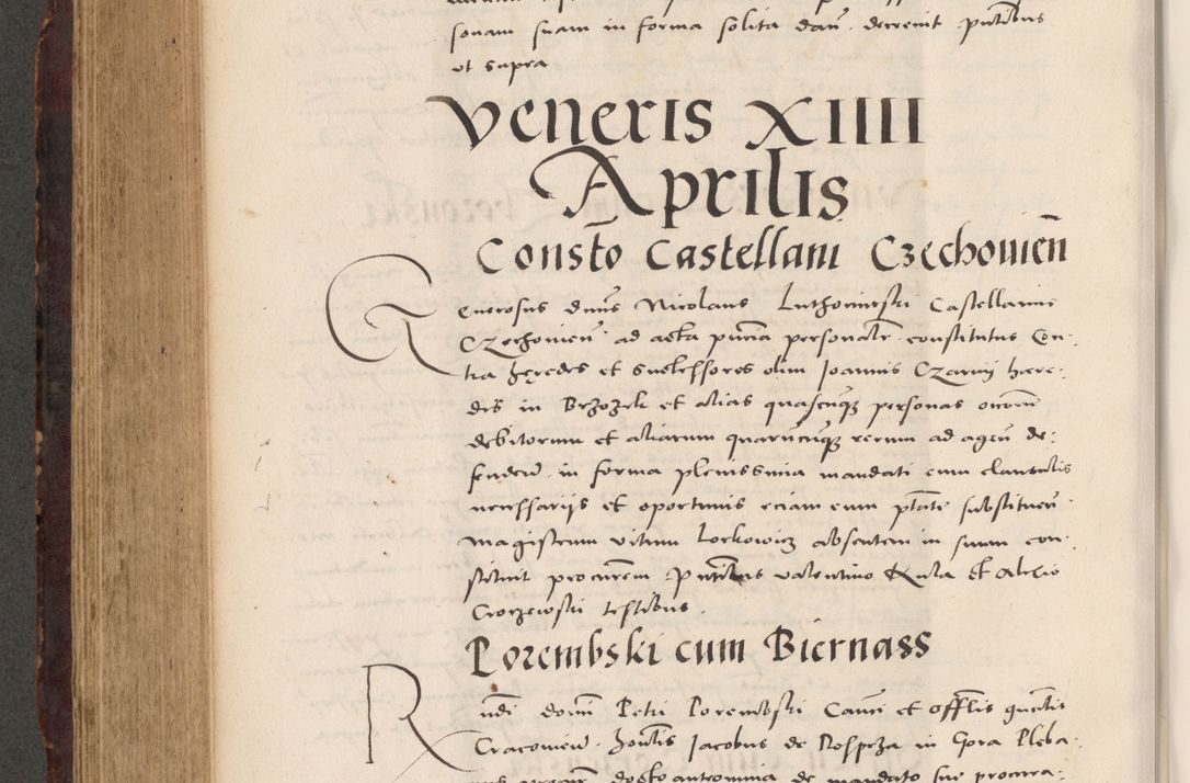 Zdjęcie nr 732 dla obiektu archiwalnego: Acta actorum causarum, sentenciarum tam diffinitivarum quam interloquutoriarum, decretorum, obligationum, quietationum et constitucionum procuratorum coram reverendo domino Bartholomeo Ganthkowski cancellario Gnesnensi, archidiacono et reverendissimi in Christo patris domini Andree Dei gratia episcopi Cracoviensis vicario in spiritualibus generali Cracoviensi ad annum Domini millesimum quingentesimum quingentesimum secundum, cuius indictio decima, pontificatus Julii pape tercii, annus tercius, foeliciter continuantur.