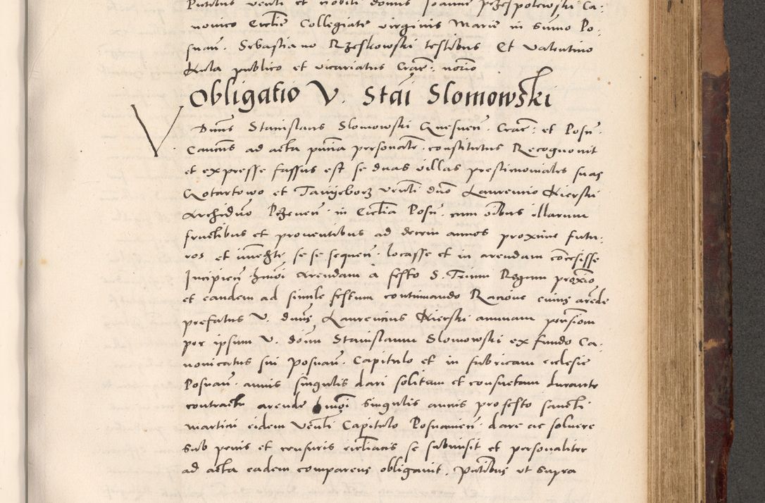 Zdjęcie nr 725 dla obiektu archiwalnego: Acta actorum causarum, sentenciarum tam diffinitivarum quam interloquutoriarum, decretorum, obligationum, quietationum et constitucionum procuratorum coram reverendo domino Bartholomeo Ganthkowski cancellario Gnesnensi, archidiacono et reverendissimi in Christo patris domini Andree Dei gratia episcopi Cracoviensis vicario in spiritualibus generali Cracoviensi ad annum Domini millesimum quingentesimum quingentesimum secundum, cuius indictio decima, pontificatus Julii pape tercii, annus tercius, foeliciter continuantur.