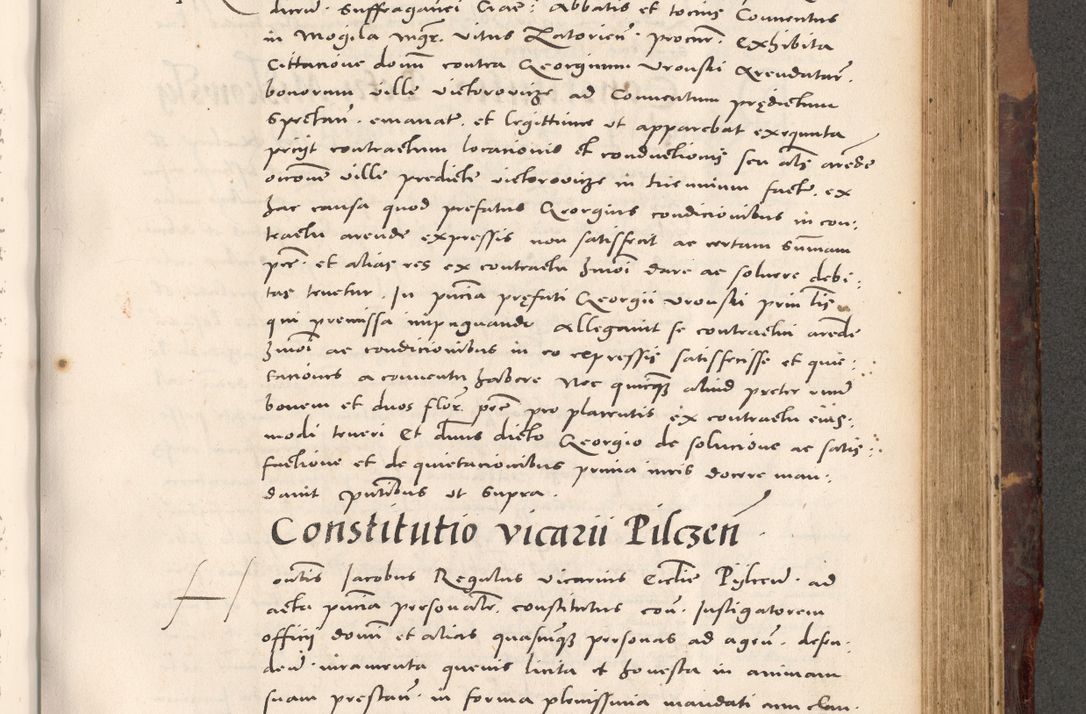 Zdjęcie nr 723 dla obiektu archiwalnego: Acta actorum causarum, sentenciarum tam diffinitivarum quam interloquutoriarum, decretorum, obligationum, quietationum et constitucionum procuratorum coram reverendo domino Bartholomeo Ganthkowski cancellario Gnesnensi, archidiacono et reverendissimi in Christo patris domini Andree Dei gratia episcopi Cracoviensis vicario in spiritualibus generali Cracoviensi ad annum Domini millesimum quingentesimum quingentesimum secundum, cuius indictio decima, pontificatus Julii pape tercii, annus tercius, foeliciter continuantur.
