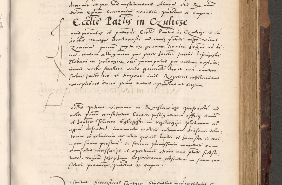 Zdjęcie nr 719 dla obiektu archiwalnego: Acta actorum causarum, sentenciarum tam diffinitivarum quam interloquutoriarum, decretorum, obligationum, quietationum et constitucionum procuratorum coram reverendo domino Bartholomeo Ganthkowski cancellario Gnesnensi, archidiacono et reverendissimi in Christo patris domini Andree Dei gratia episcopi Cracoviensis vicario in spiritualibus generali Cracoviensi ad annum Domini millesimum quingentesimum quingentesimum secundum, cuius indictio decima, pontificatus Julii pape tercii, annus tercius, foeliciter continuantur.