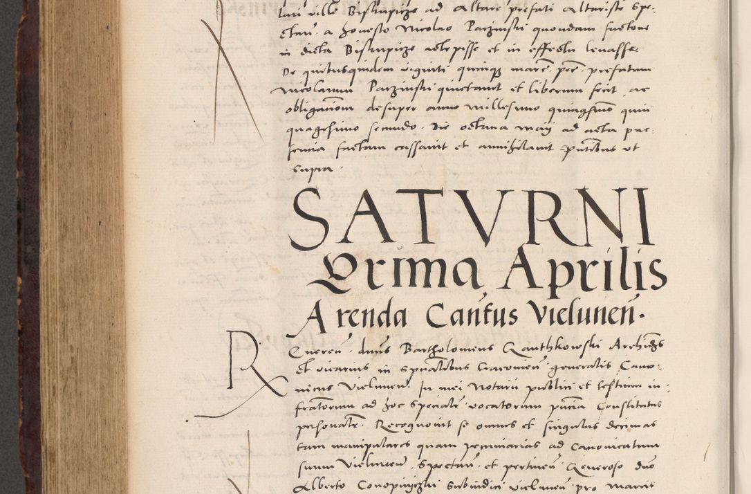 Zdjęcie nr 710 dla obiektu archiwalnego: Acta actorum causarum, sentenciarum tam diffinitivarum quam interloquutoriarum, decretorum, obligationum, quietationum et constitucionum procuratorum coram reverendo domino Bartholomeo Ganthkowski cancellario Gnesnensi, archidiacono et reverendissimi in Christo patris domini Andree Dei gratia episcopi Cracoviensis vicario in spiritualibus generali Cracoviensi ad annum Domini millesimum quingentesimum quingentesimum secundum, cuius indictio decima, pontificatus Julii pape tercii, annus tercius, foeliciter continuantur.