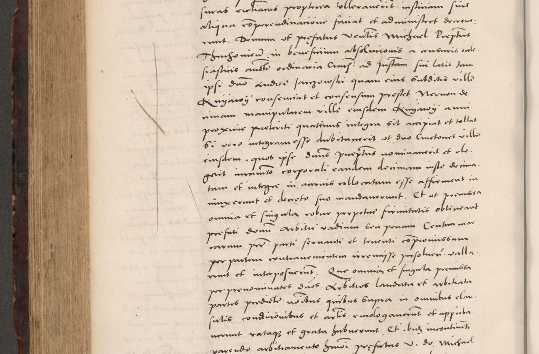 Zdjęcie nr 706 dla obiektu archiwalnego: Acta actorum causarum, sentenciarum tam diffinitivarum quam interloquutoriarum, decretorum, obligationum, quietationum et constitucionum procuratorum coram reverendo domino Bartholomeo Ganthkowski cancellario Gnesnensi, archidiacono et reverendissimi in Christo patris domini Andree Dei gratia episcopi Cracoviensis vicario in spiritualibus generali Cracoviensi ad annum Domini millesimum quingentesimum quingentesimum secundum, cuius indictio decima, pontificatus Julii pape tercii, annus tercius, foeliciter continuantur.