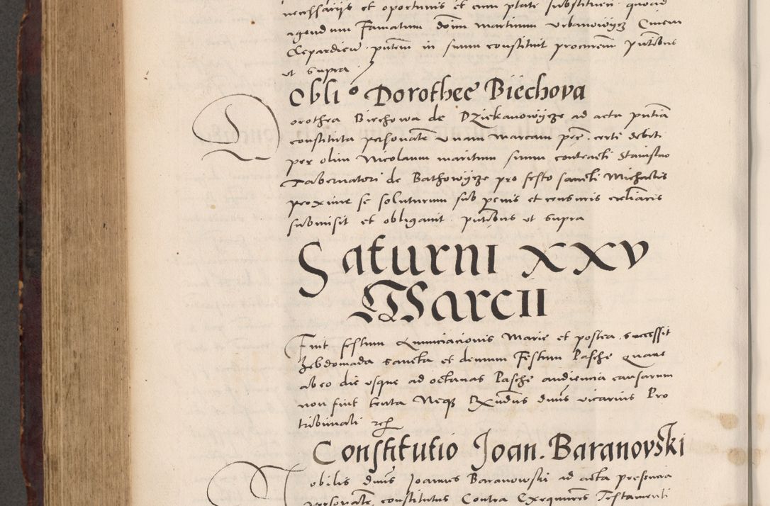 Zdjęcie nr 700 dla obiektu archiwalnego: Acta actorum causarum, sentenciarum tam diffinitivarum quam interloquutoriarum, decretorum, obligationum, quietationum et constitucionum procuratorum coram reverendo domino Bartholomeo Ganthkowski cancellario Gnesnensi, archidiacono et reverendissimi in Christo patris domini Andree Dei gratia episcopi Cracoviensis vicario in spiritualibus generali Cracoviensi ad annum Domini millesimum quingentesimum quingentesimum secundum, cuius indictio decima, pontificatus Julii pape tercii, annus tercius, foeliciter continuantur.