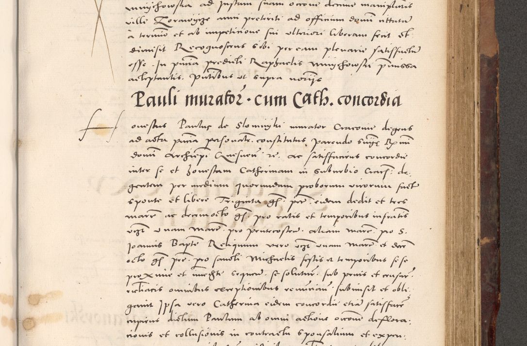 Zdjęcie nr 699 dla obiektu archiwalnego: Acta actorum causarum, sentenciarum tam diffinitivarum quam interloquutoriarum, decretorum, obligationum, quietationum et constitucionum procuratorum coram reverendo domino Bartholomeo Ganthkowski cancellario Gnesnensi, archidiacono et reverendissimi in Christo patris domini Andree Dei gratia episcopi Cracoviensis vicario in spiritualibus generali Cracoviensi ad annum Domini millesimum quingentesimum quingentesimum secundum, cuius indictio decima, pontificatus Julii pape tercii, annus tercius, foeliciter continuantur.
