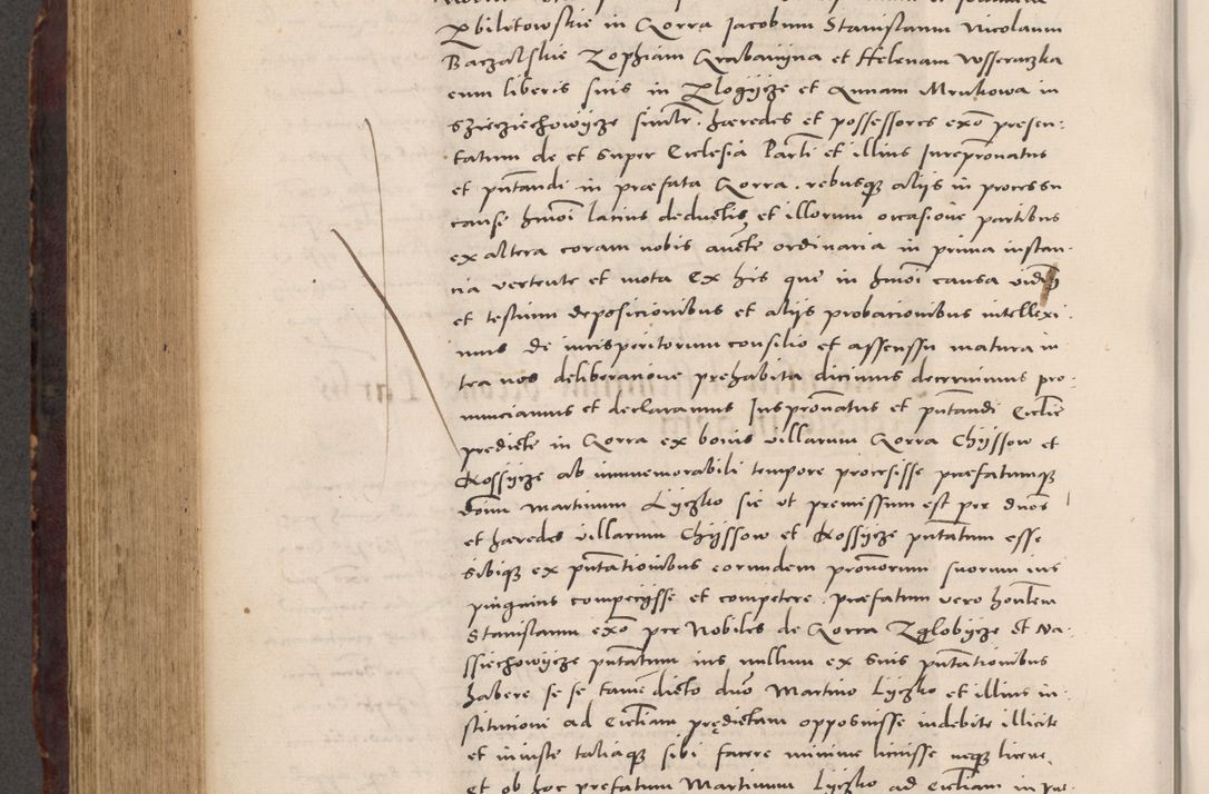 Zdjęcie nr 694 dla obiektu archiwalnego: Acta actorum causarum, sentenciarum tam diffinitivarum quam interloquutoriarum, decretorum, obligationum, quietationum et constitucionum procuratorum coram reverendo domino Bartholomeo Ganthkowski cancellario Gnesnensi, archidiacono et reverendissimi in Christo patris domini Andree Dei gratia episcopi Cracoviensis vicario in spiritualibus generali Cracoviensi ad annum Domini millesimum quingentesimum quingentesimum secundum, cuius indictio decima, pontificatus Julii pape tercii, annus tercius, foeliciter continuantur.