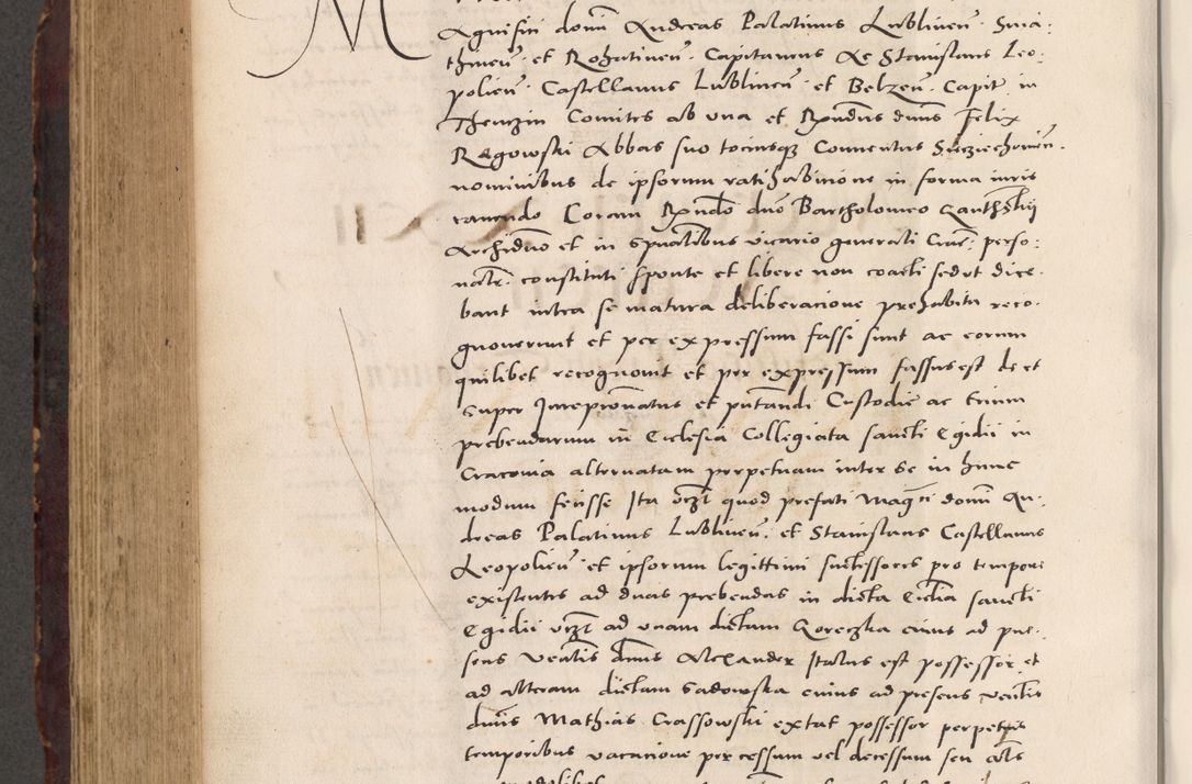 Zdjęcie nr 682 dla obiektu archiwalnego: Acta actorum causarum, sentenciarum tam diffinitivarum quam interloquutoriarum, decretorum, obligationum, quietationum et constitucionum procuratorum coram reverendo domino Bartholomeo Ganthkowski cancellario Gnesnensi, archidiacono et reverendissimi in Christo patris domini Andree Dei gratia episcopi Cracoviensis vicario in spiritualibus generali Cracoviensi ad annum Domini millesimum quingentesimum quingentesimum secundum, cuius indictio decima, pontificatus Julii pape tercii, annus tercius, foeliciter continuantur.