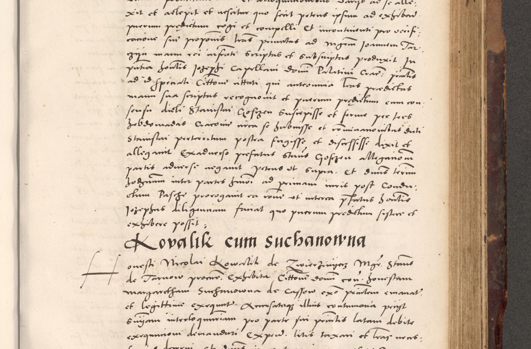 Zdjęcie nr 679 dla obiektu archiwalnego: Acta actorum causarum, sentenciarum tam diffinitivarum quam interloquutoriarum, decretorum, obligationum, quietationum et constitucionum procuratorum coram reverendo domino Bartholomeo Ganthkowski cancellario Gnesnensi, archidiacono et reverendissimi in Christo patris domini Andree Dei gratia episcopi Cracoviensis vicario in spiritualibus generali Cracoviensi ad annum Domini millesimum quingentesimum quingentesimum secundum, cuius indictio decima, pontificatus Julii pape tercii, annus tercius, foeliciter continuantur.
