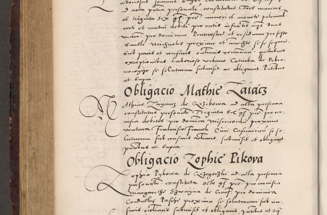 Zdjęcie nr 676 dla obiektu archiwalnego: Acta actorum causarum, sentenciarum tam diffinitivarum quam interloquutoriarum, decretorum, obligationum, quietationum et constitucionum procuratorum coram reverendo domino Bartholomeo Ganthkowski cancellario Gnesnensi, archidiacono et reverendissimi in Christo patris domini Andree Dei gratia episcopi Cracoviensis vicario in spiritualibus generali Cracoviensi ad annum Domini millesimum quingentesimum quingentesimum secundum, cuius indictio decima, pontificatus Julii pape tercii, annus tercius, foeliciter continuantur.