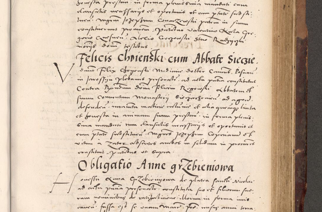 Zdjęcie nr 673 dla obiektu archiwalnego: Acta actorum causarum, sentenciarum tam diffinitivarum quam interloquutoriarum, decretorum, obligationum, quietationum et constitucionum procuratorum coram reverendo domino Bartholomeo Ganthkowski cancellario Gnesnensi, archidiacono et reverendissimi in Christo patris domini Andree Dei gratia episcopi Cracoviensis vicario in spiritualibus generali Cracoviensi ad annum Domini millesimum quingentesimum quingentesimum secundum, cuius indictio decima, pontificatus Julii pape tercii, annus tercius, foeliciter continuantur.