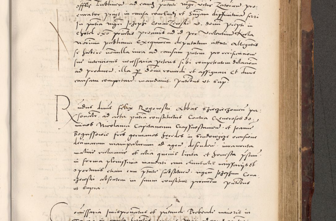 Zdjęcie nr 667 dla obiektu archiwalnego: Acta actorum causarum, sentenciarum tam diffinitivarum quam interloquutoriarum, decretorum, obligationum, quietationum et constitucionum procuratorum coram reverendo domino Bartholomeo Ganthkowski cancellario Gnesnensi, archidiacono et reverendissimi in Christo patris domini Andree Dei gratia episcopi Cracoviensis vicario in spiritualibus generali Cracoviensi ad annum Domini millesimum quingentesimum quingentesimum secundum, cuius indictio decima, pontificatus Julii pape tercii, annus tercius, foeliciter continuantur.